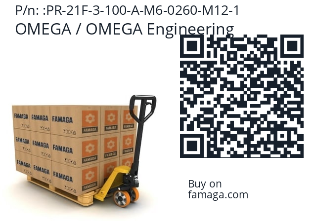   OMEGA / OMEGA Engineering PR-21F-3-100-A-M6-0260-M12-1