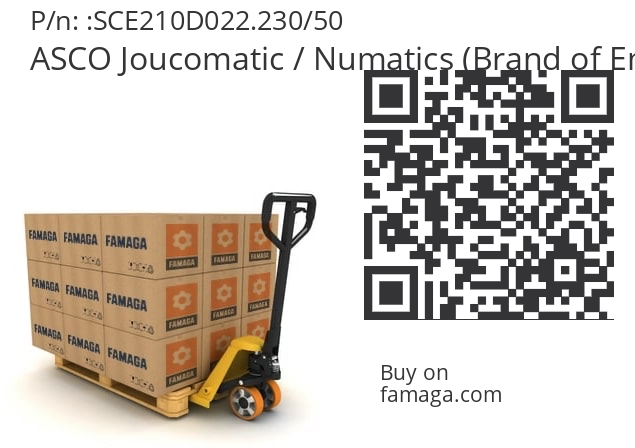   ASCO Joucomatic / Numatics (Brand of Emerson) SCE210D022.230/50