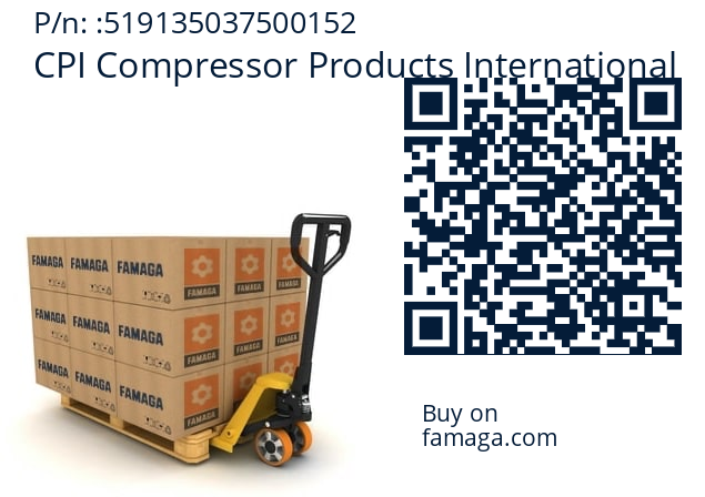 Repair kit  CPI Compressor Products International 519135037500152