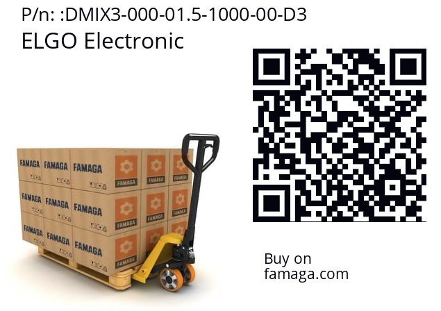   ELGO Electronic DMIX3-000-01.5-1000-00-D3
