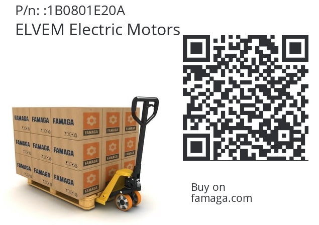   ELVEM Electric Motors 1B0801E20A