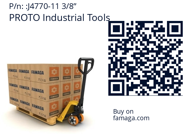  PROTO Industrial Tools J4770-11 3/8’’