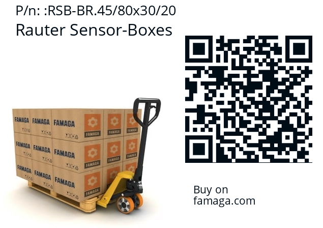  Rauter Sensor-Boxes RSB-BR.45/80x30/20