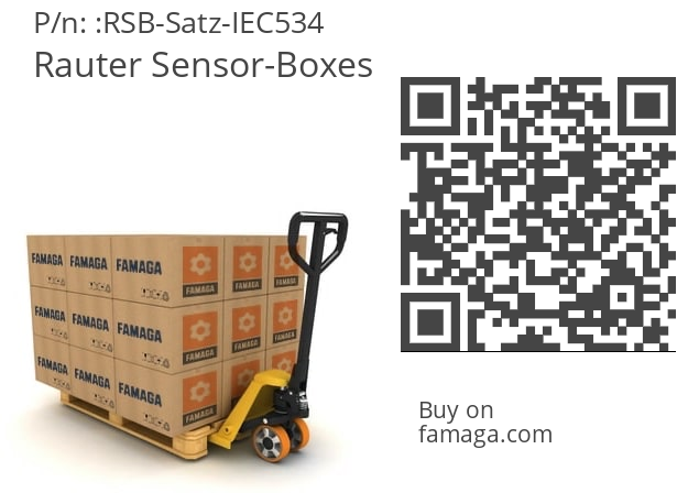   Rauter Sensor-Boxes RSB-Satz-IEC534