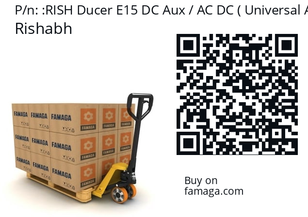   Rishabh RISH Ducer E15 DC Aux / AC DC ( Universal Aux)