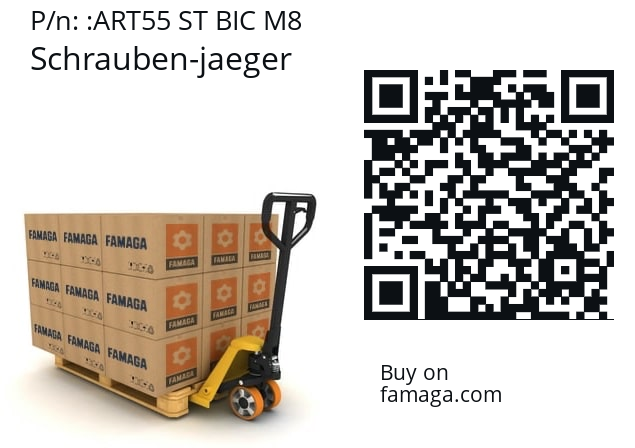   Schrauben-jaeger ART55 ST BIC M8