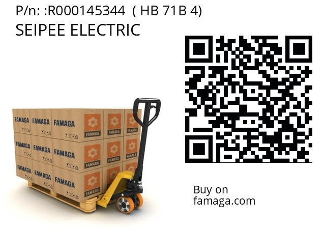   SEIPEE ELECTRIC R000145344  ( HB 71B 4)