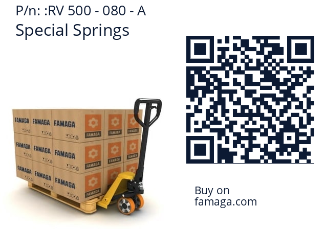   Special Springs RV 500 - 080 - A
