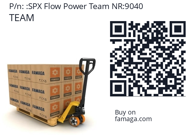   TEAM SPX Flow Power Team NR:9040