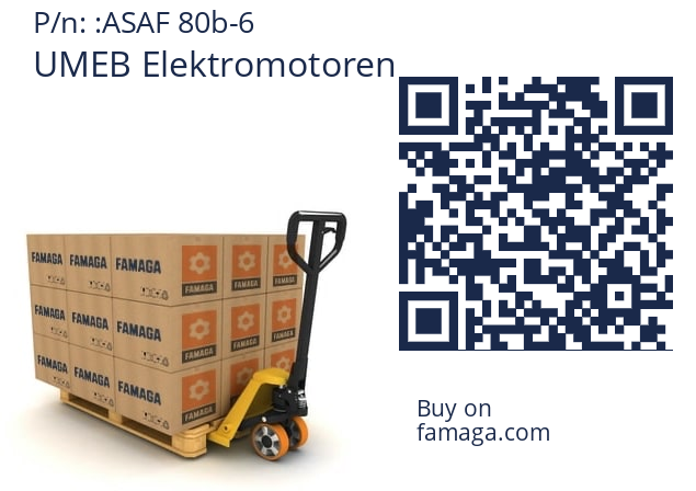   UMEB Elektromotoren ASAF 80b-6