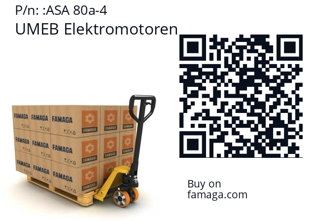   UMEB Elektromotoren ASA 80a-4