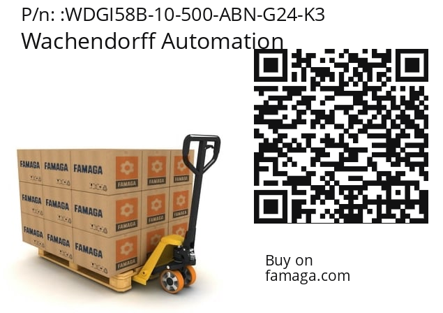   Wachendorff Automation WDGI58B-10-500-ABN-G24-K3