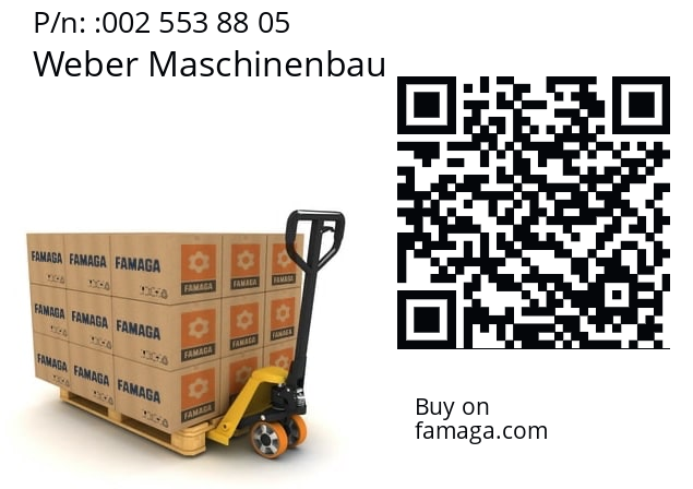   Weber Maschinenbau 002 553 88 05