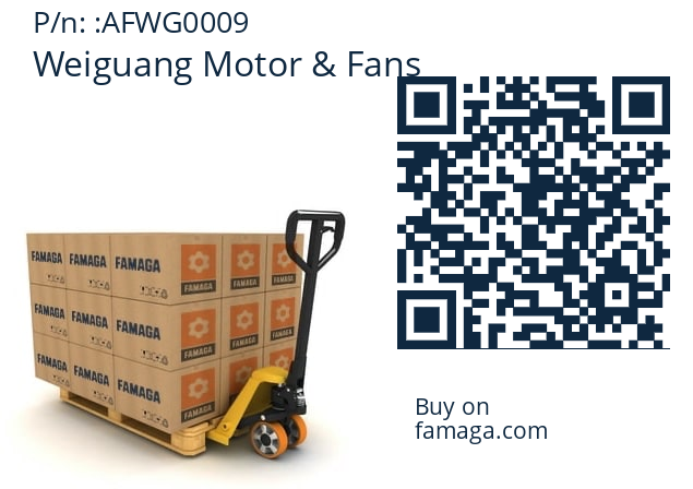   Weiguang Motor & Fans AFWG0009